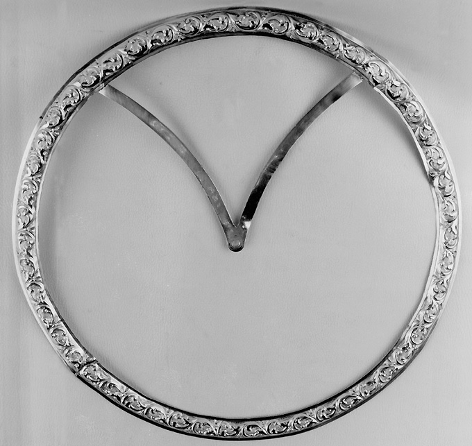 aureola di statua - ambito pugliese (sec. XIX)