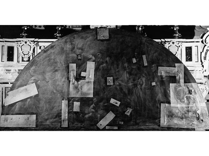 visitazione (dipinto) di Miglionico Andrea (attribuito) (sec. XVIII)