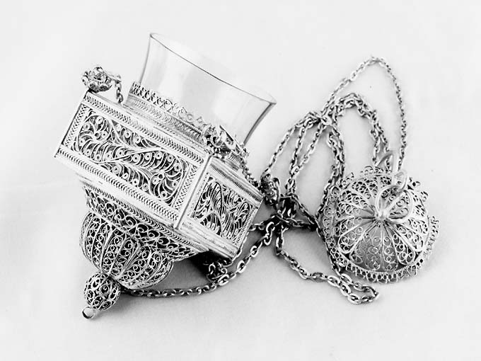 lampada pensile - manifattura russa (sec. XIX)