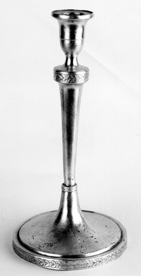 candeliere d'altare - manifattura napoletana (sec. XIX)