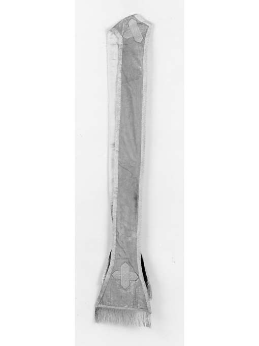 stemma Mons. Pedicini Fra (stola) - manifattura italiana (seconda metà sec. XIX)