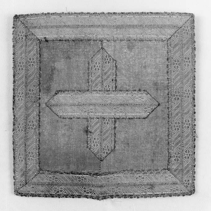 stemma Mons. Pedicini Fra (borsa) - manifattura italiana (seconda metà sec. XIX)