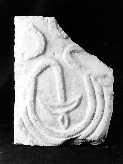 pluteo, frammento - ambito longobardo (secc. VIII/ IX)