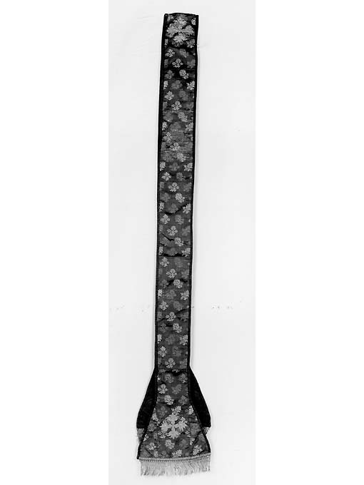 croce greca con terminazioni artigliate (stola) - manifattura Italia centro-settentrionale (prima metà sec. XVII)