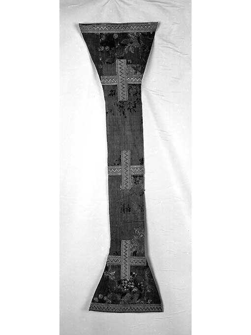 motivi floreali; grillages (manipolo, coppia) - manifattura Italia centro-meridionale (seconda metà sec. XVIII)