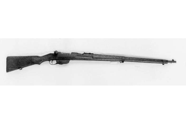 fucile a ripetizione ordinaria - mod. 1895 "Mannlicher", opera isolata - ambito ungherese (sec. XIX)