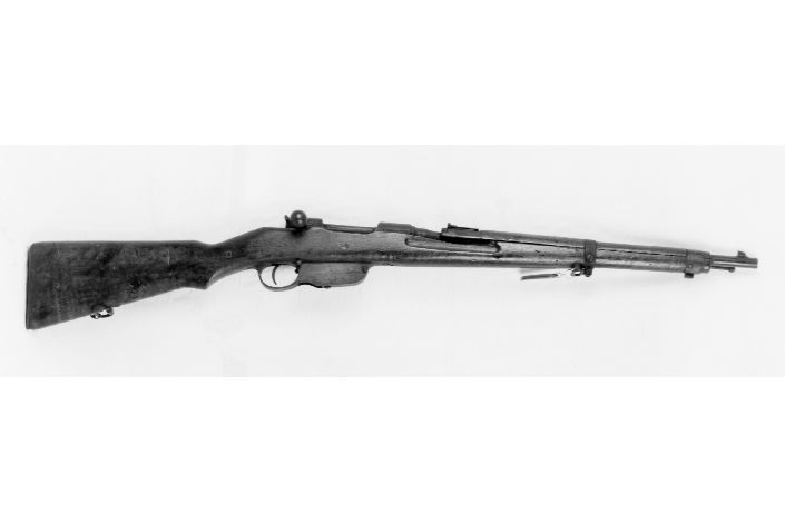 carabina a ripetizione ordinaria - mod. 1985 (Stutzen) "Mannlicher", opera isolata - ambito ungherese (sec. XIX)