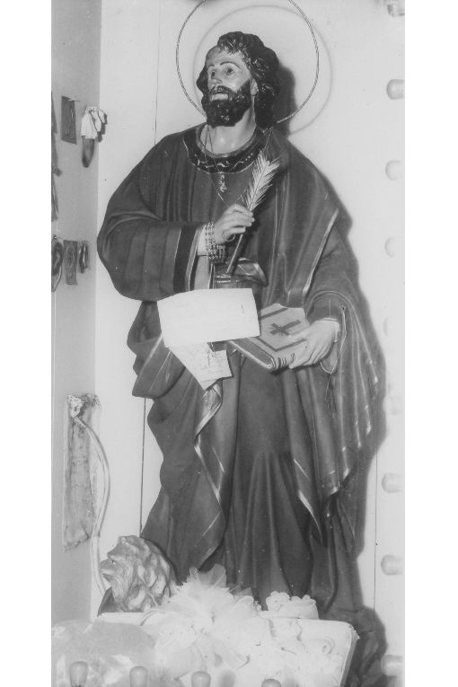 San Marco Evangelista (statua) - ambito salentino (sec. XVIII)
