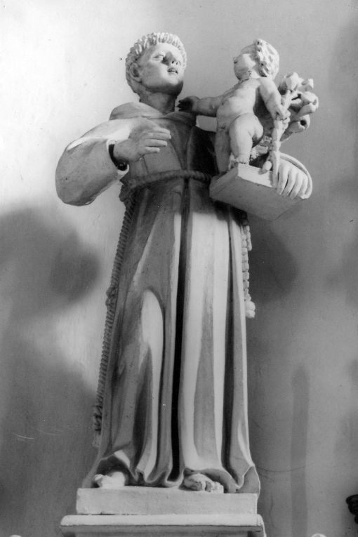 Sant'Antonio da Padova (statua) - ambito salentino (sec. XVIII)