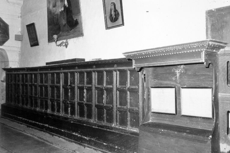 armadio da sacrestia - ambito salentino (sec. XVIII)