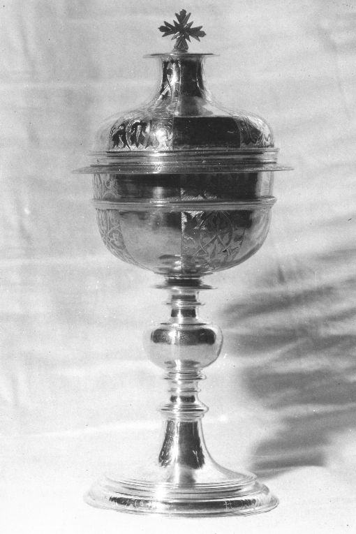 pisside - manifattura napoletana (sec. XIX)