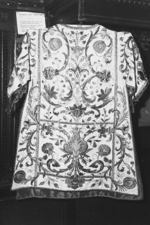 dalmatica - manifattura Italia meridionale (sec. XVIII)