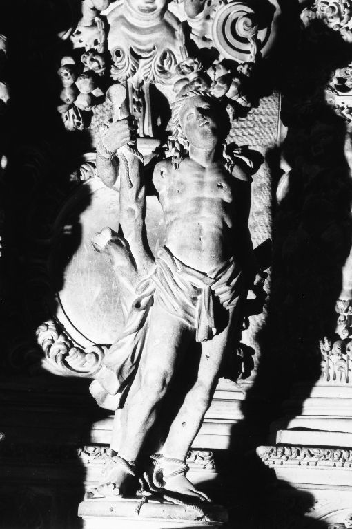 San Sebastiano (statua) - ambito salentino (sec. XVIII)