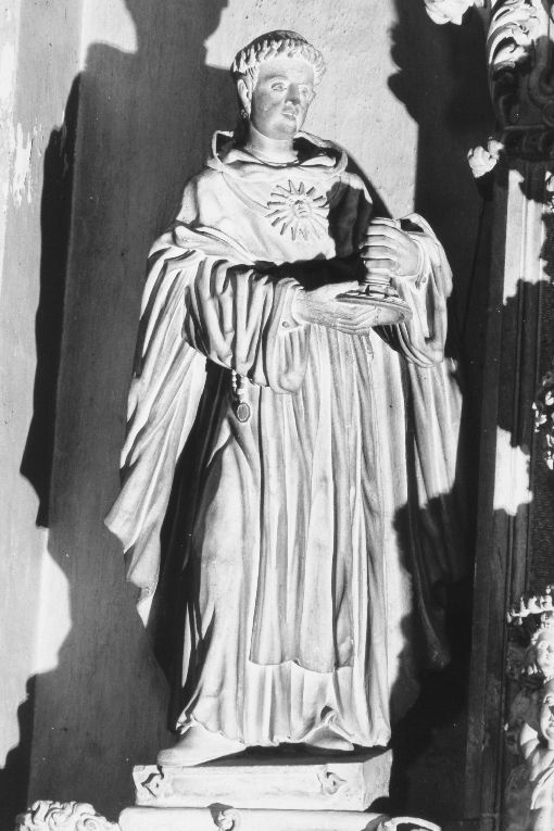 San Tommaso d'Aquino (statua) - ambito salentino (sec. XVIII)