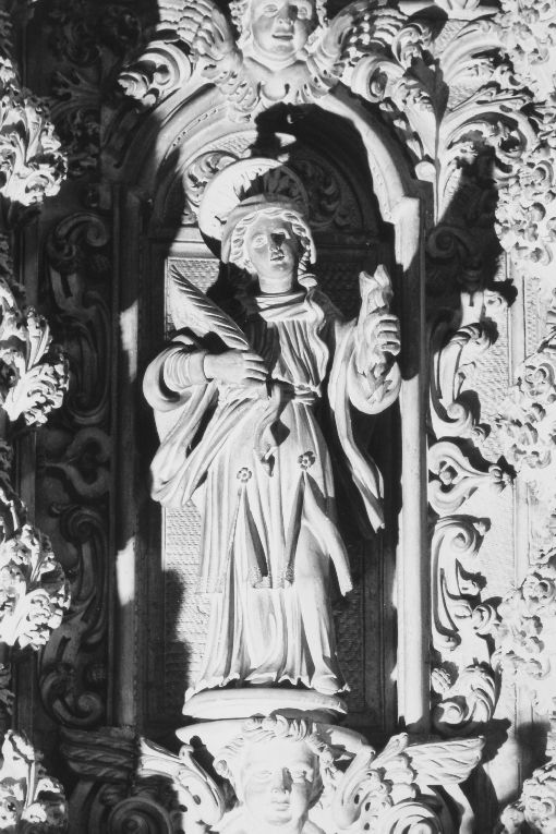 Sant'Agnese (statua) - ambito salentino (sec. XVIII)