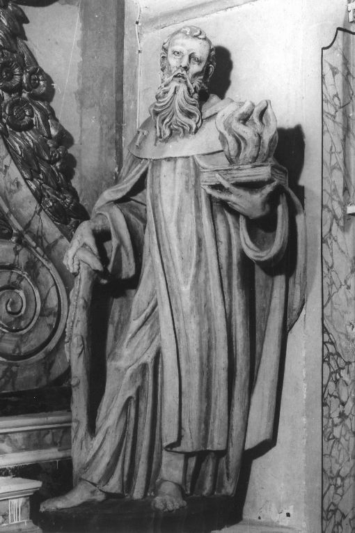 Sant'Antonio Abate (statua) - ambito Italia meridionale (sec. XVIII)