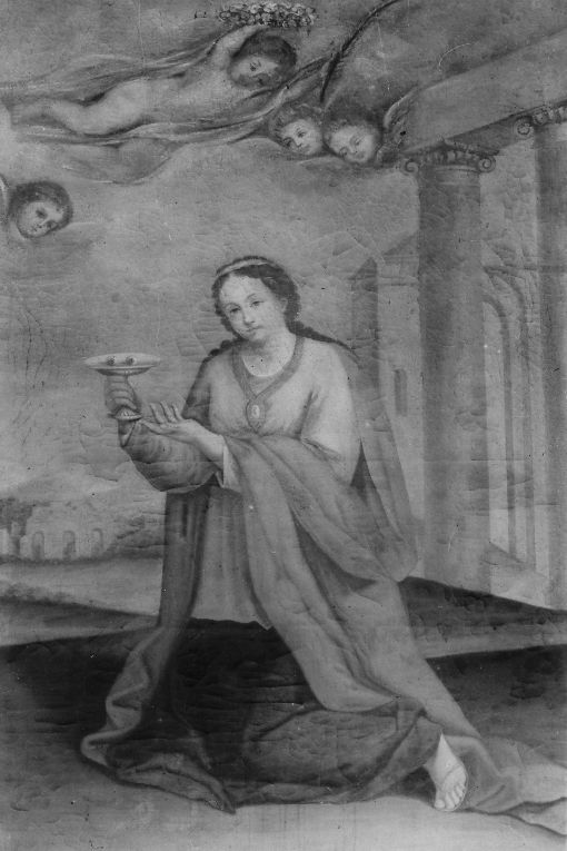 Santa Lucia (dipinto) - ambito Italia meridionale (sec. XIX)