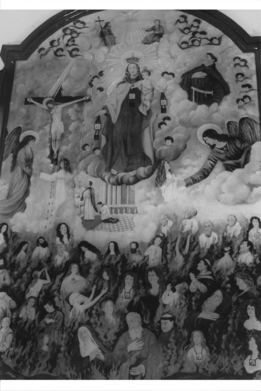 anime del Purgatorio (dipinto) di Muzio A (sec. XX)