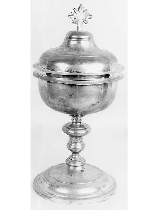 pisside - manifattura napoletana (sec. XIX)