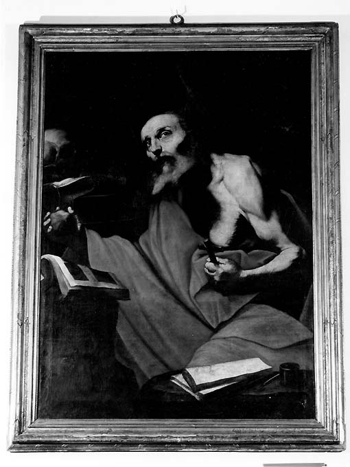 San Girolamo nel deserto (dipinto) di De Ribera Jusepe detto Spagnoletto (scuola) (secondo quarto sec. XVII)