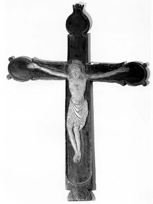 Cristo crocifisso (scultura) - ambito Italia meridionale (prima metà sec. XV)