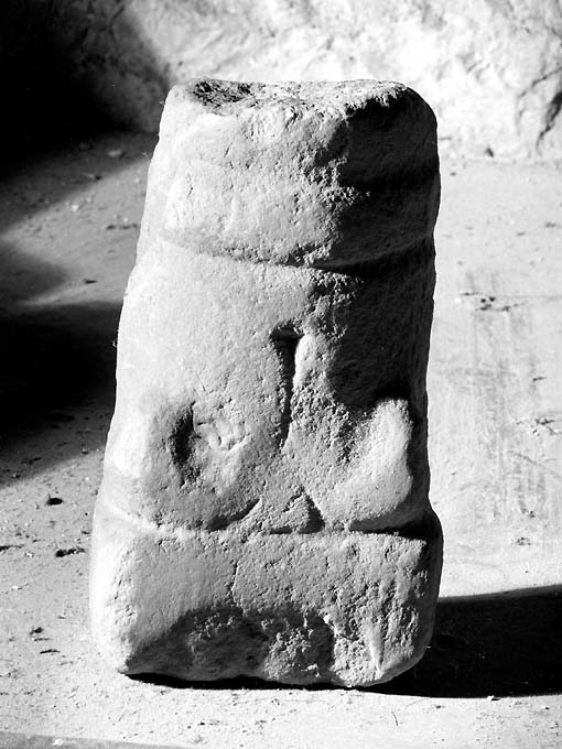 capitello, frammento - ambito bizantino (secc. IX/ XI)