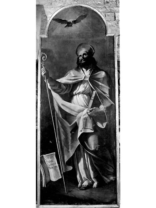 Sant'Anselmo vescovo di Canterbury (dipinto) di Porta Nicola (bottega) (sec. XVIII)