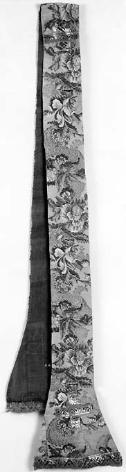 stola - manifattura francese (secondo quarto sec. XVIII)