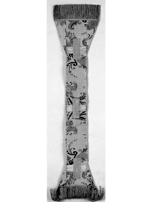 stola - manifattura italiana (secc. XVII/ XVIII)