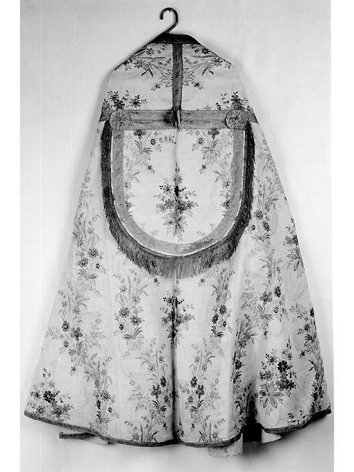 piviale - manifattura Italia meridionale (secc. XIX/ XX)