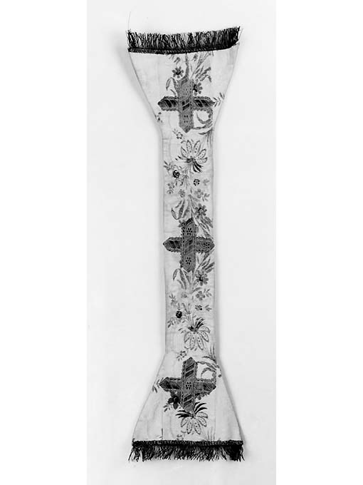 manipolo - manifattura Italia meridionale (secc. XIX/ XX)