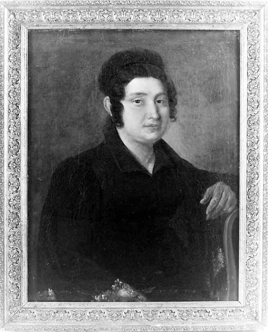 Ritratto di Raffaella Maria Scippa (dipinto, opera isolata) - ambito pugliese (sec. XIX)