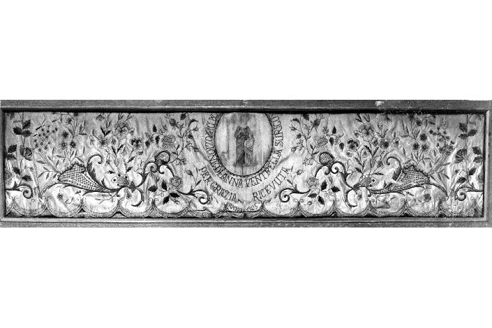 tovaglia d'altare - manifattura pugliese (sec. XX)