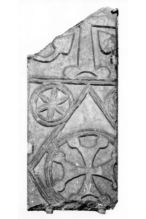 pluteo, frammento - ambito pugliese (secc. X/ XI)