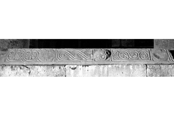 architrave - ambito italiano (?) (secc. XI/ XII)