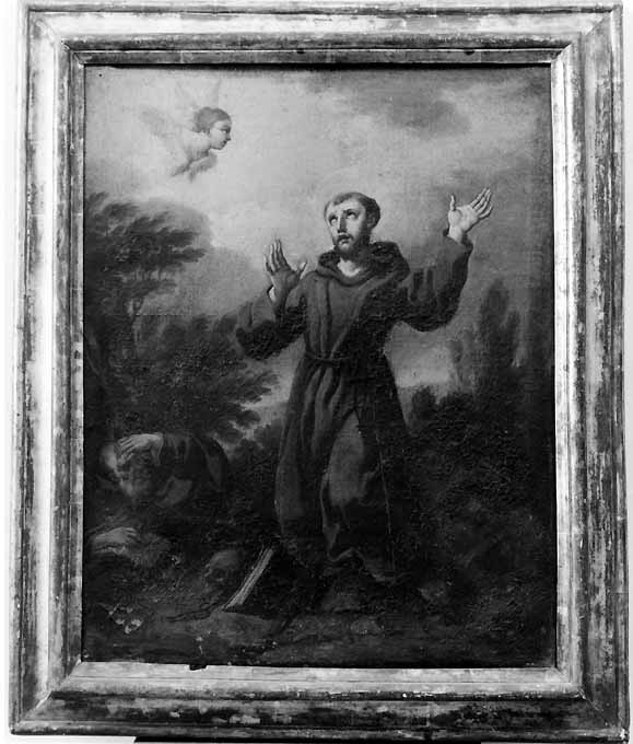 San Francesco d'Assisi (dipinto) di Guarino Domenico (sec. XVIII)