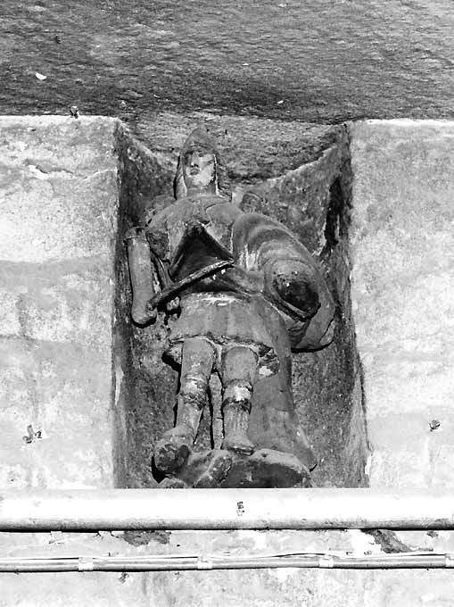 San Michele arcangelo (scultura) - ambito barese (sec. XVIII)