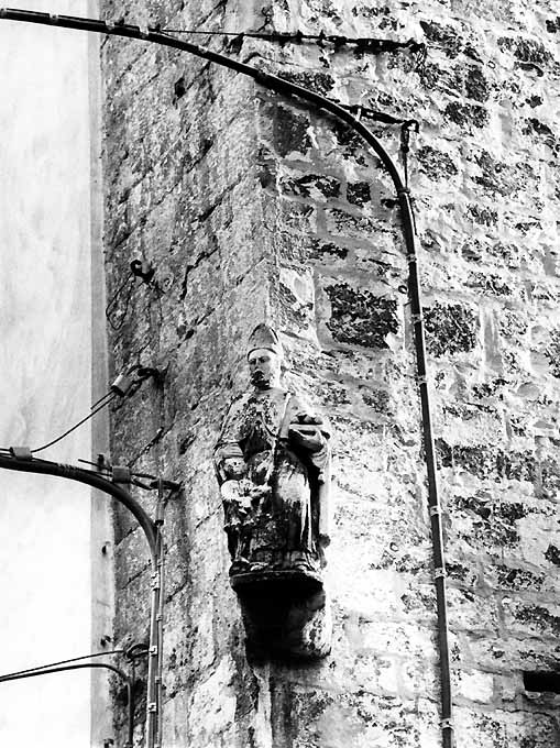 San Nicola e Adeodato (gruppo scultoreo) - ambito barese (secc. XVI/ XVII)