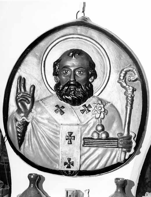 San Nicola Benedicente (rilievo) - ambito barese (sec. XIX)