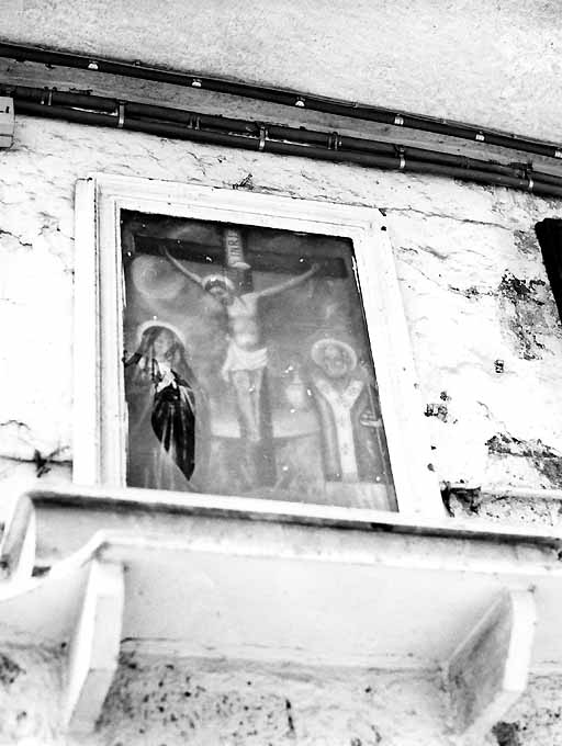 crocifissione (dipinto) - ambito barese (prima metà sec. XX)