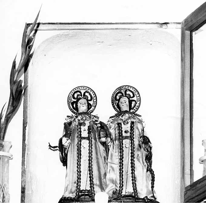 Santi Medici (manichino) - ambito barese (sec. XX)