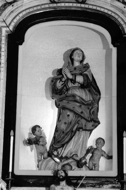 Madonna Immacolata (statua) - ambito napoletano (prima metà sec. XIX)
