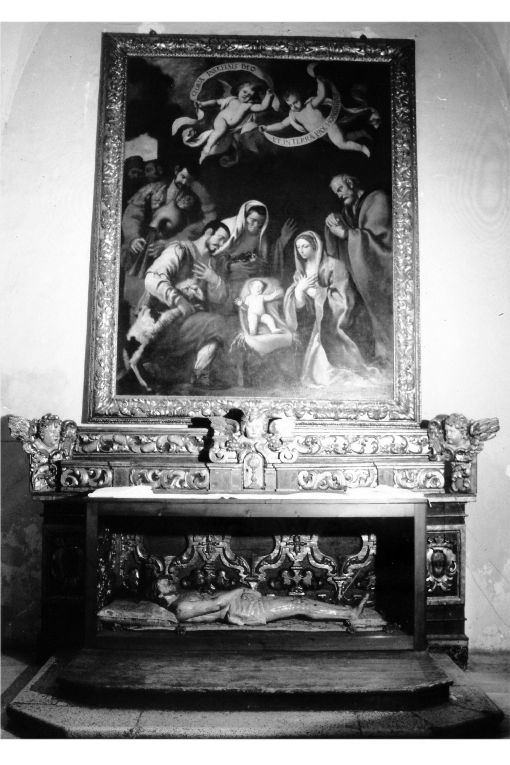 altare - ambito Italia meridionale (ultimo quarto sec. XVI)