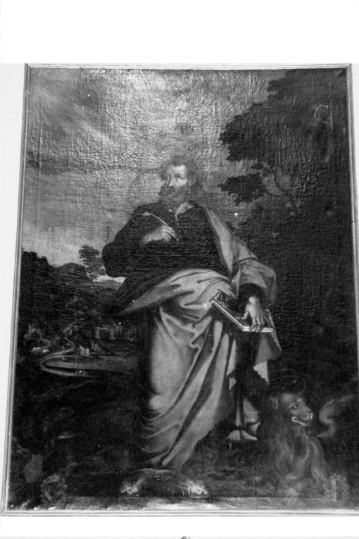 San Marco evangelista (dipinto) di De Matteis Paolo (cerchia) (primo quarto sec. XVIII)