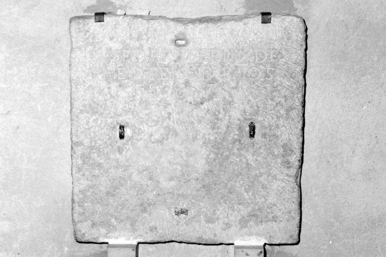 lapide - ambito pugliese (sec. XVI)