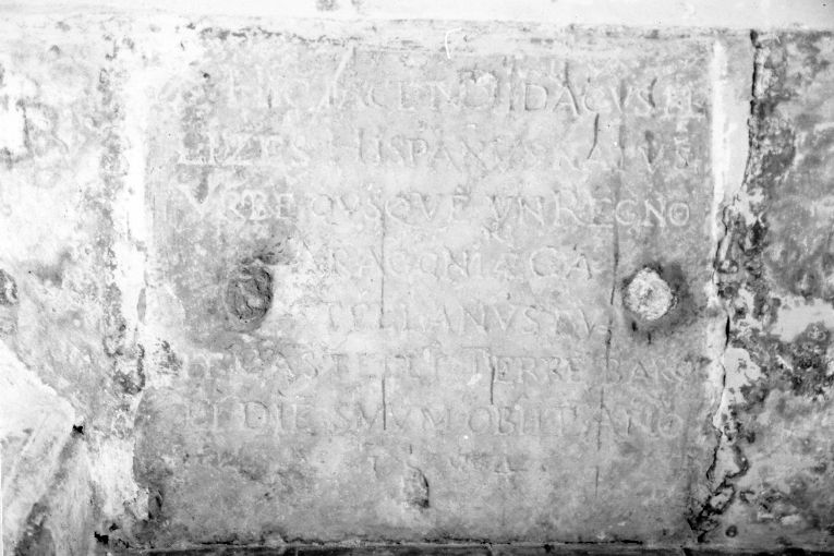 lastra - ambito pugliese (sec. XVI)