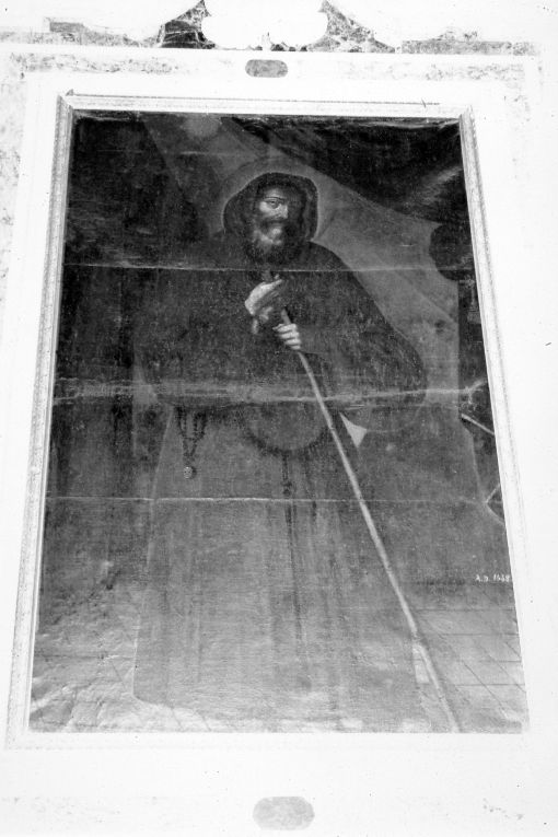 San Francesco di Paola (dipinto) - ambito pugliese (sec. XVII)