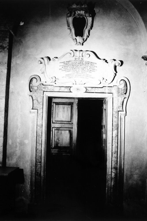 portale di Tucci Carlo (sec. XVIII)