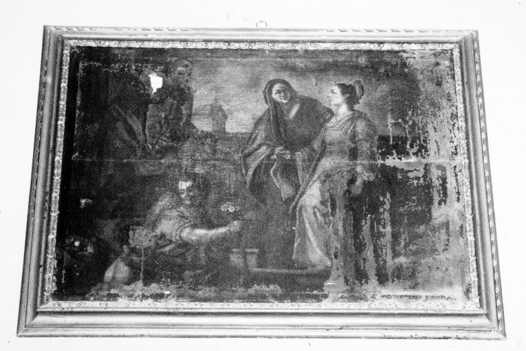 presentazione di Maria Vergine al tempio (dipinto) - ambito pugliese (sec. XVIII)