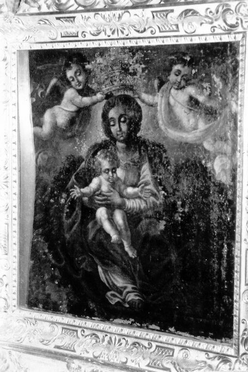 Madonna con Bambino e angeli (dipinto) - ambito pugliese (metà sec. XVII)